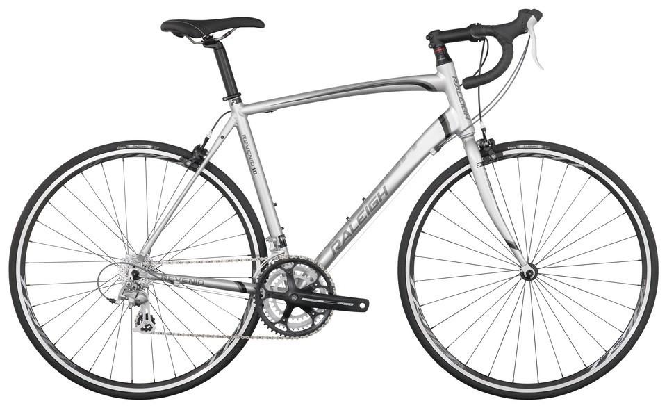 2013 Raleigh Revenio 1.0  Silver or Gray