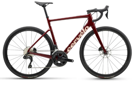 2025 Cervélo CALEDONIA 105 DI2 CARMINE SIZE 56 Red