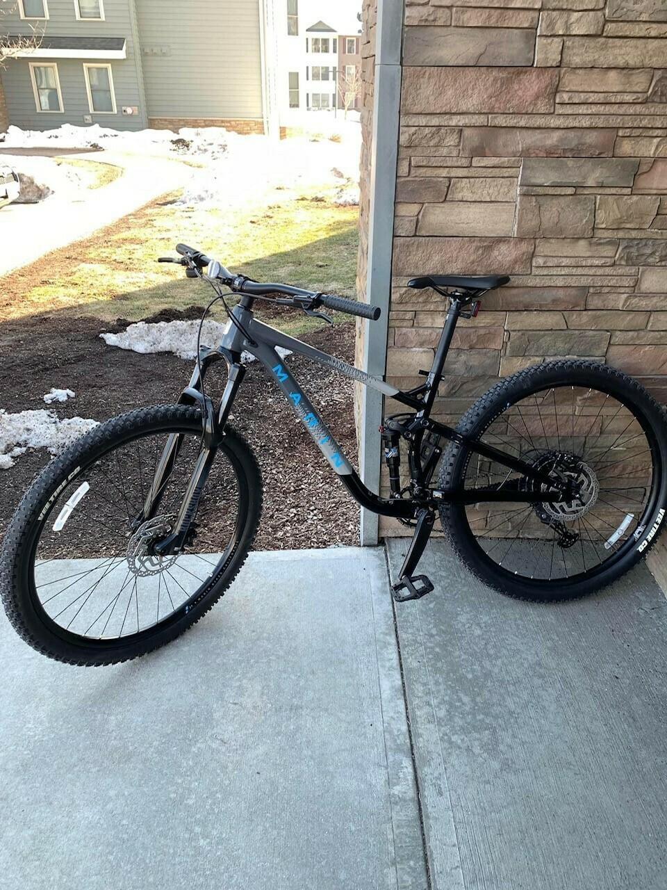 2022 Marin Bikes Rift Zone 1 29 Blue and Black