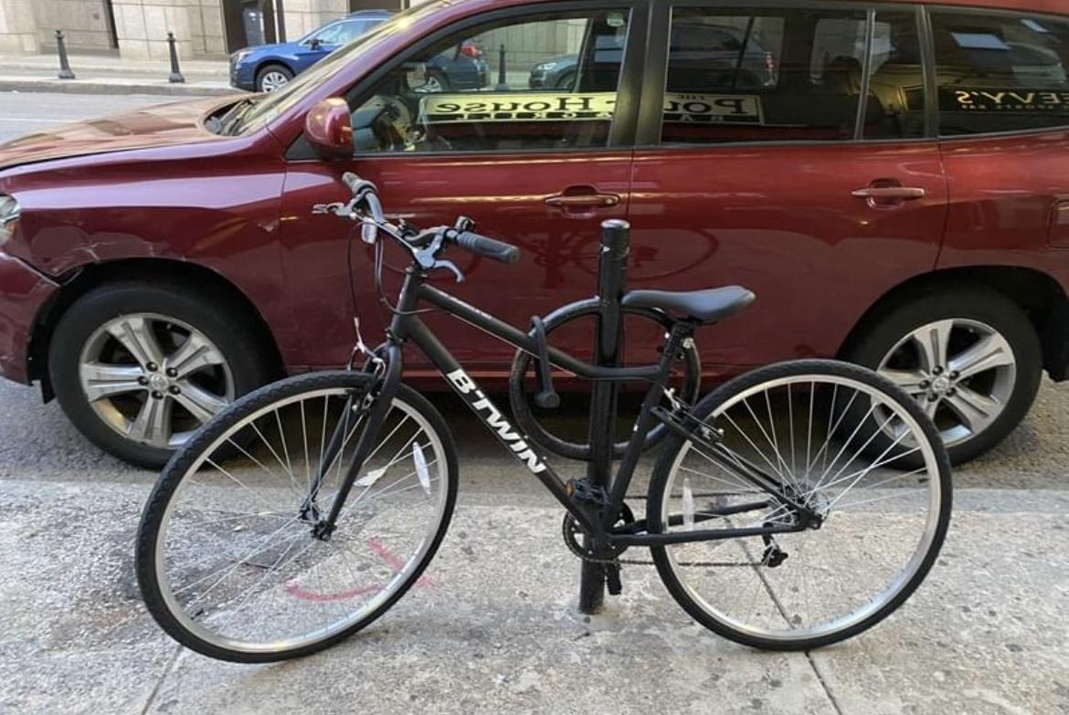 Decathlon Steel Black