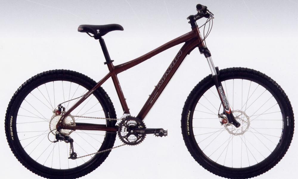 2008 Marin Bikes Hawk Hill (Mountain)  Red