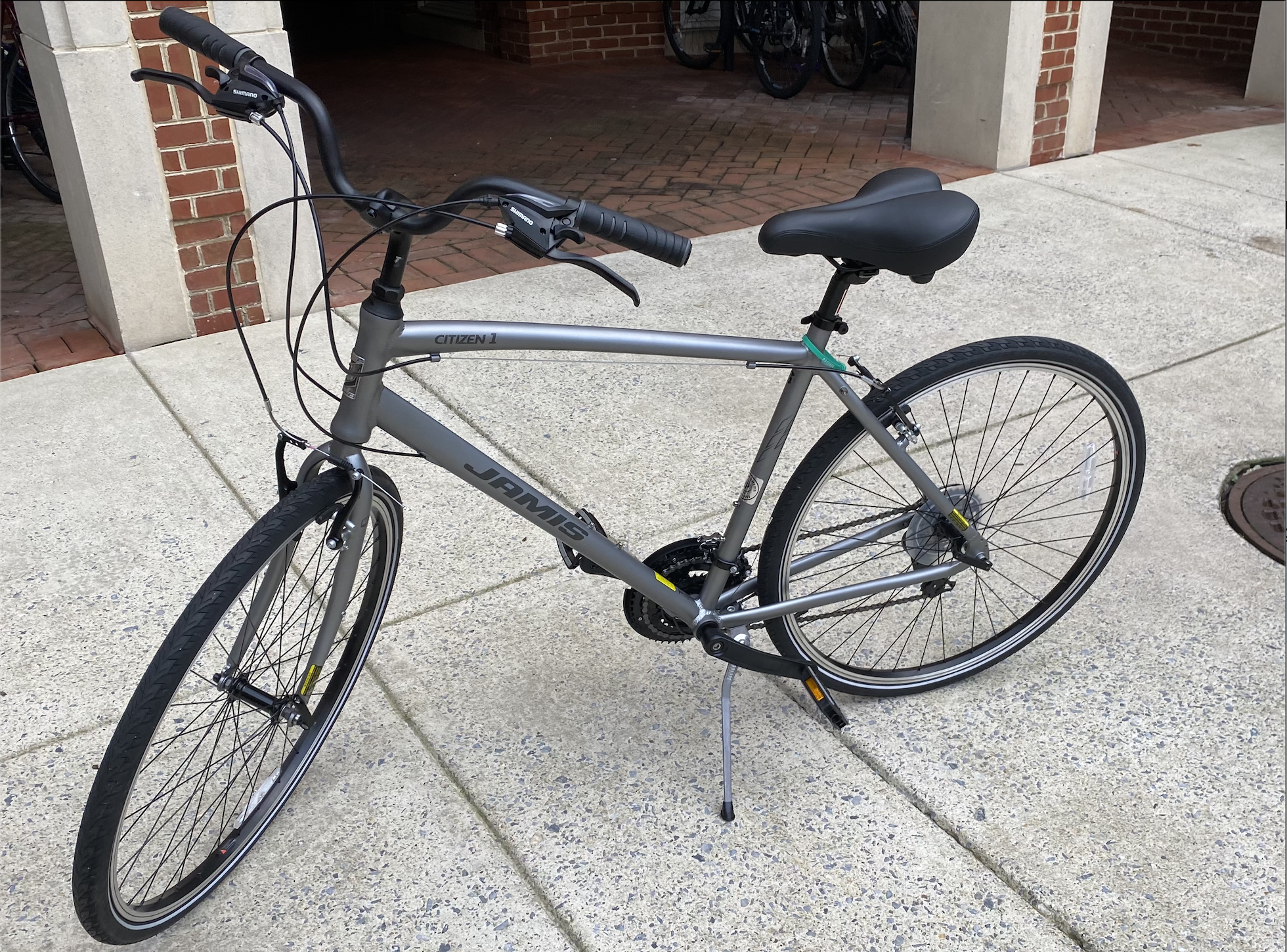 Jamis Citizen 1 Silver, gray or bare metal