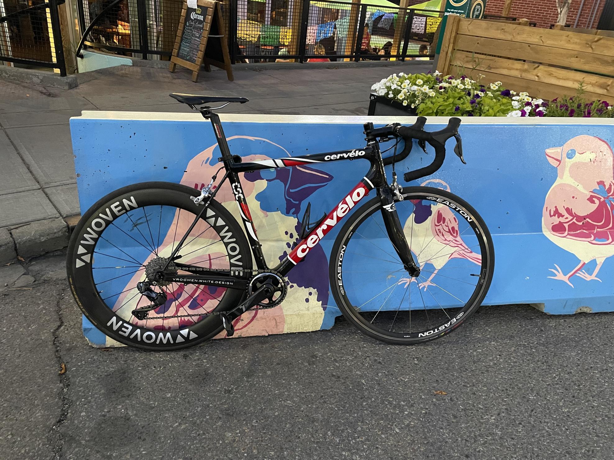 2005 Cervélo R3 (Team CSC) Black, Red, and White
