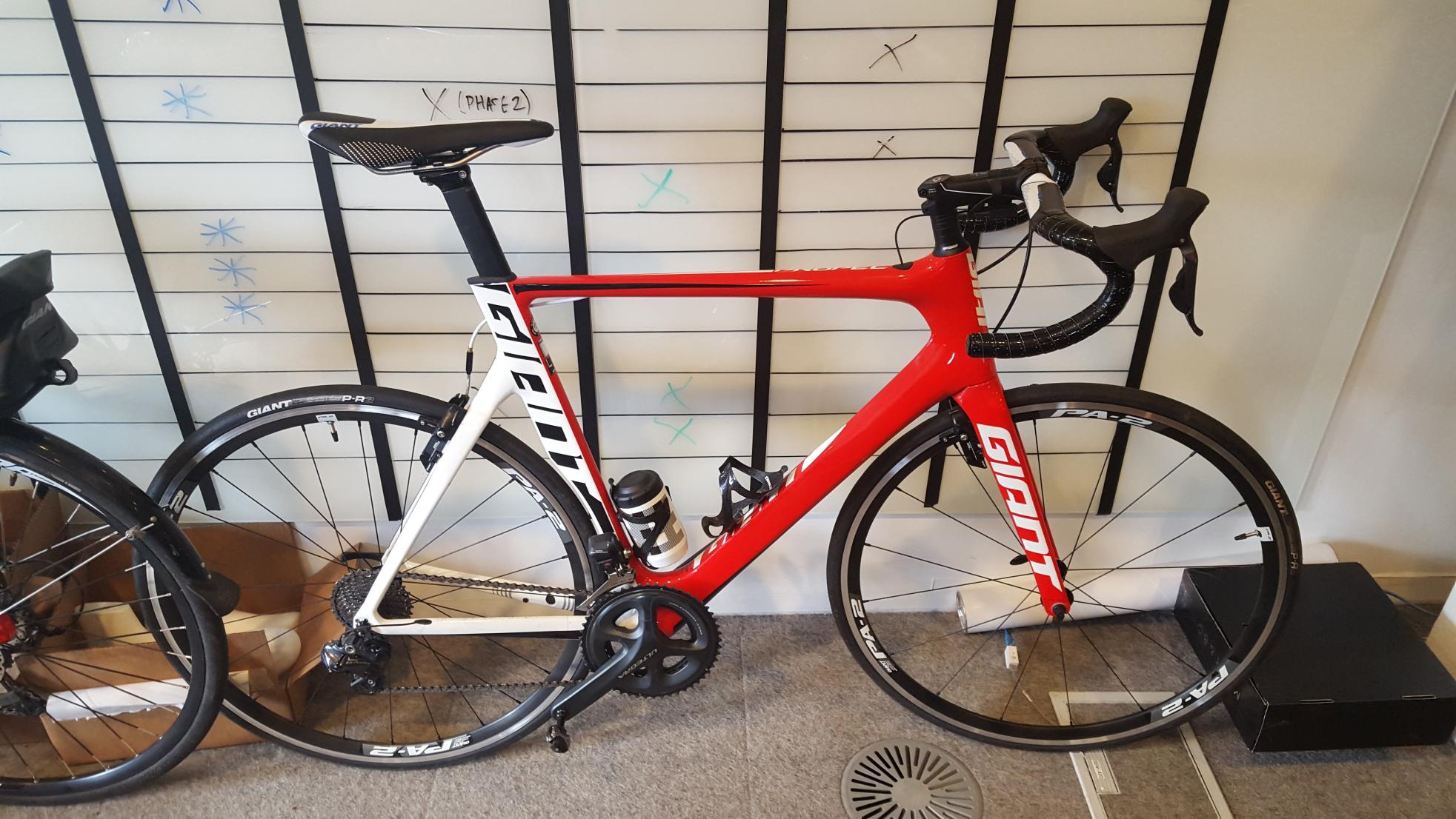 2015 Giant Propel Advanced 0 Red and White