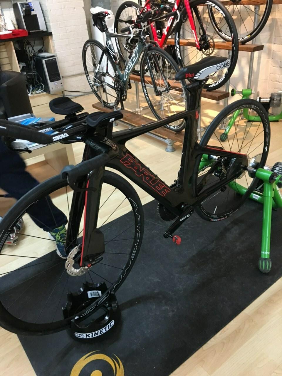 2016 Parlee TTiR Disc, Ultegra Di2 Black