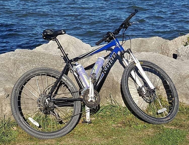 2010 Kona Blast Blue