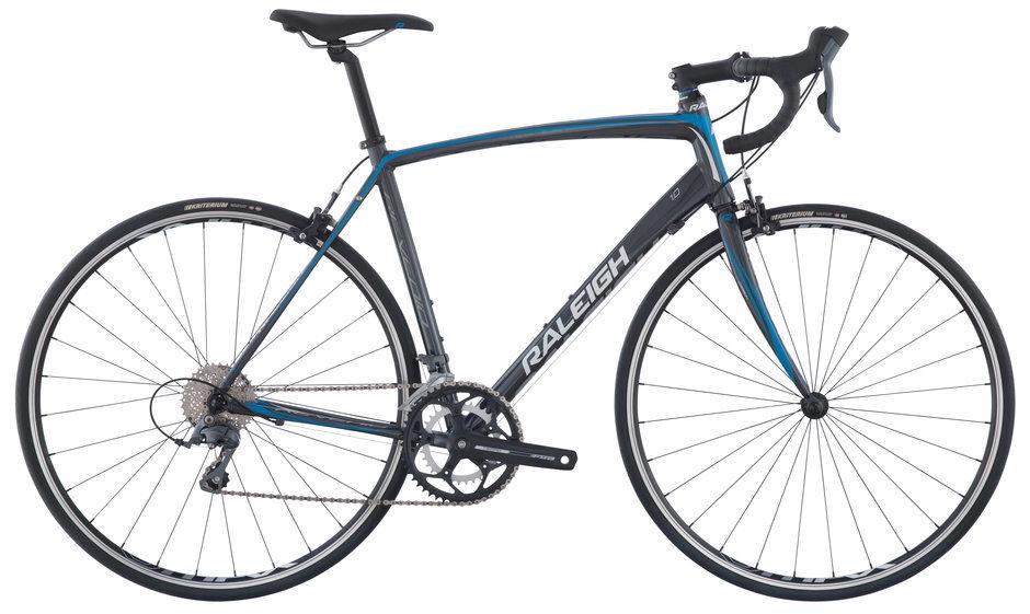 2015 Raleigh Revenio 1.0 Black and Blue