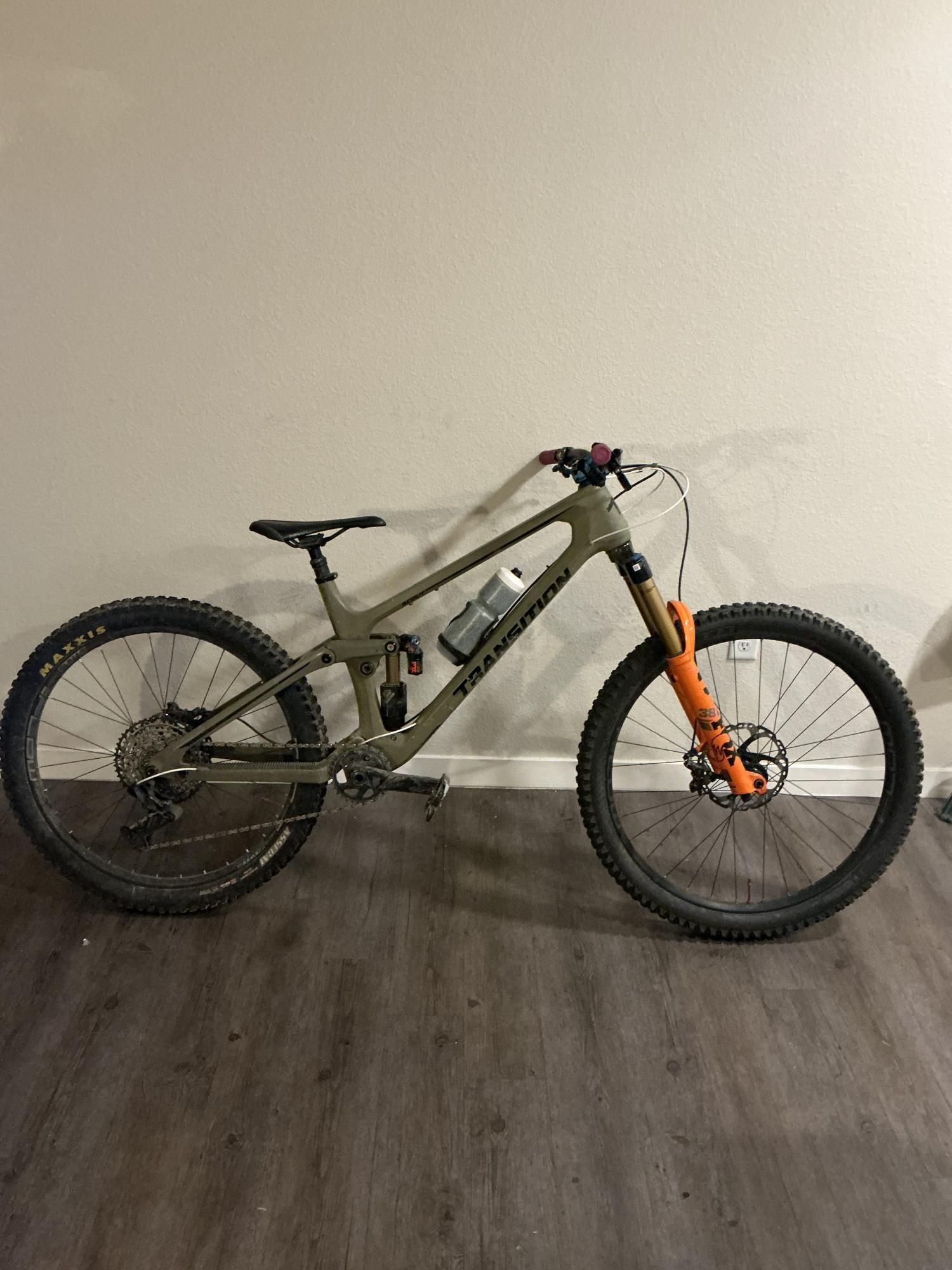 2022 Transition Bikes Scout Green and Orange