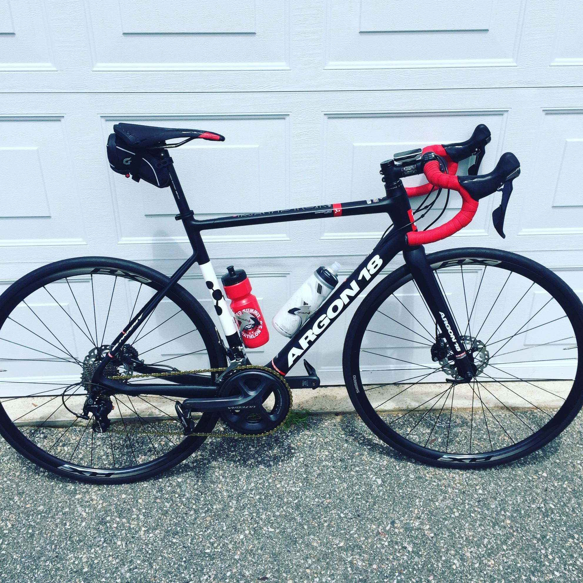 2016 Argon 18 Krypton XRoad Black, Red, and White