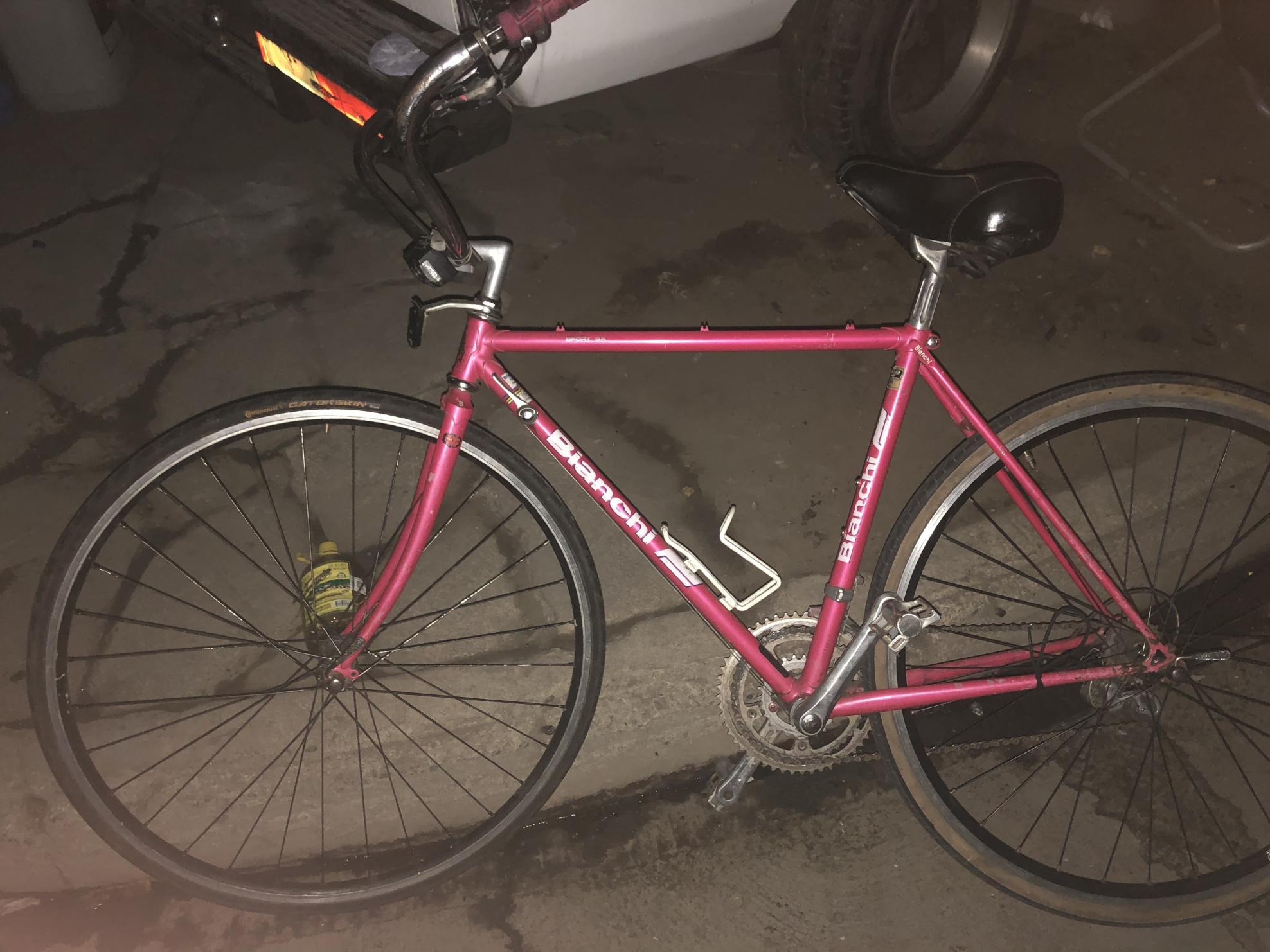 1986 Bianchi Sport SX Pink and White