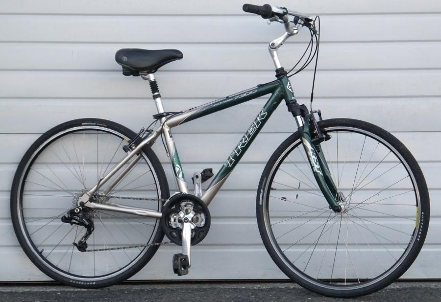 Trek 7300 FX Silver or Gray and Green