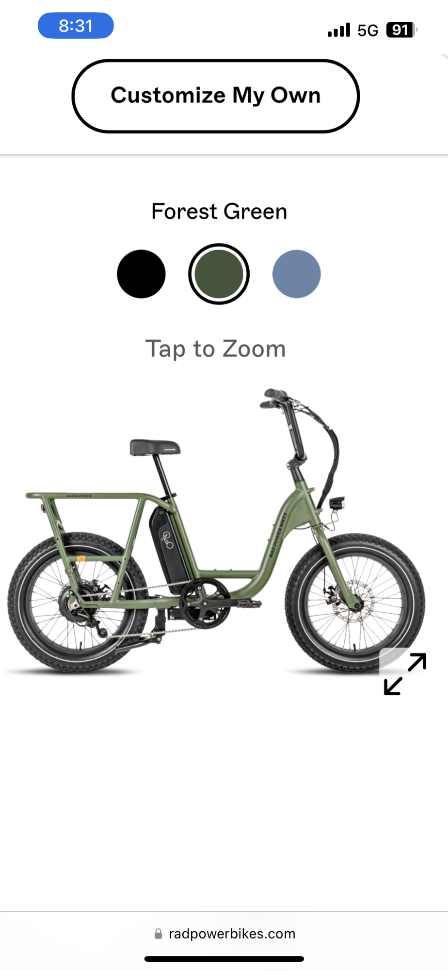 2023 Rad Power Bikes Roadrunner 2 Green