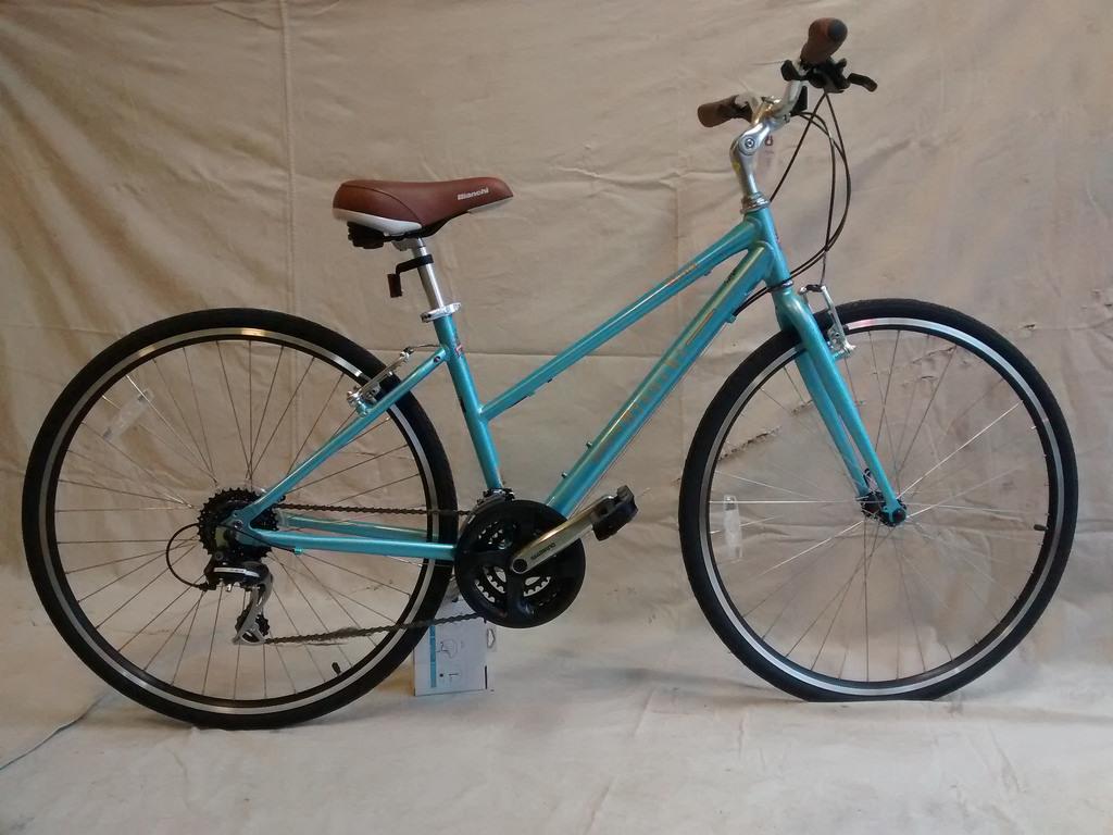 2016 Bianchi Torino Step Through Blue and White