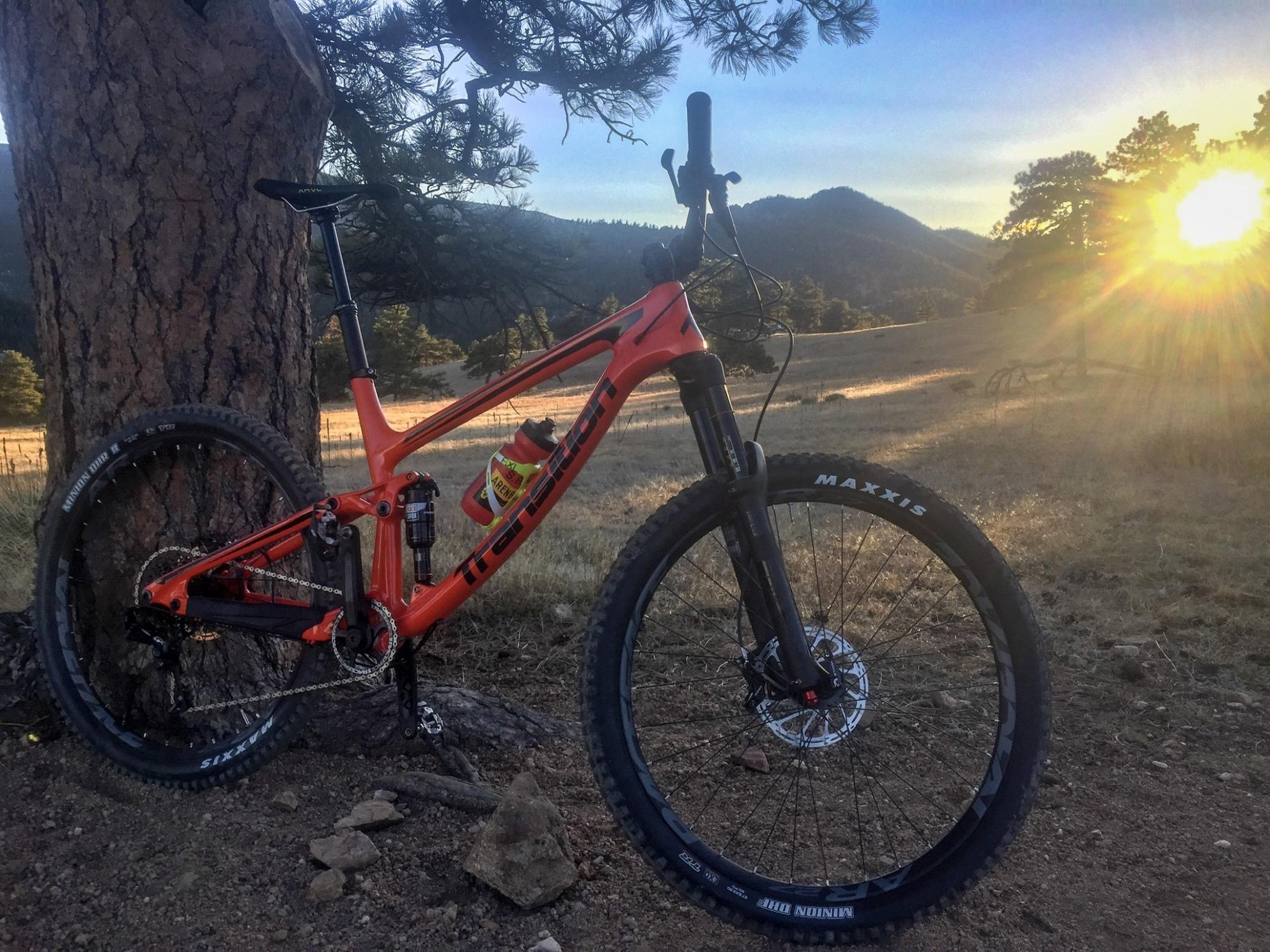 2017 Transition Bikes Scout carbon 3 Red