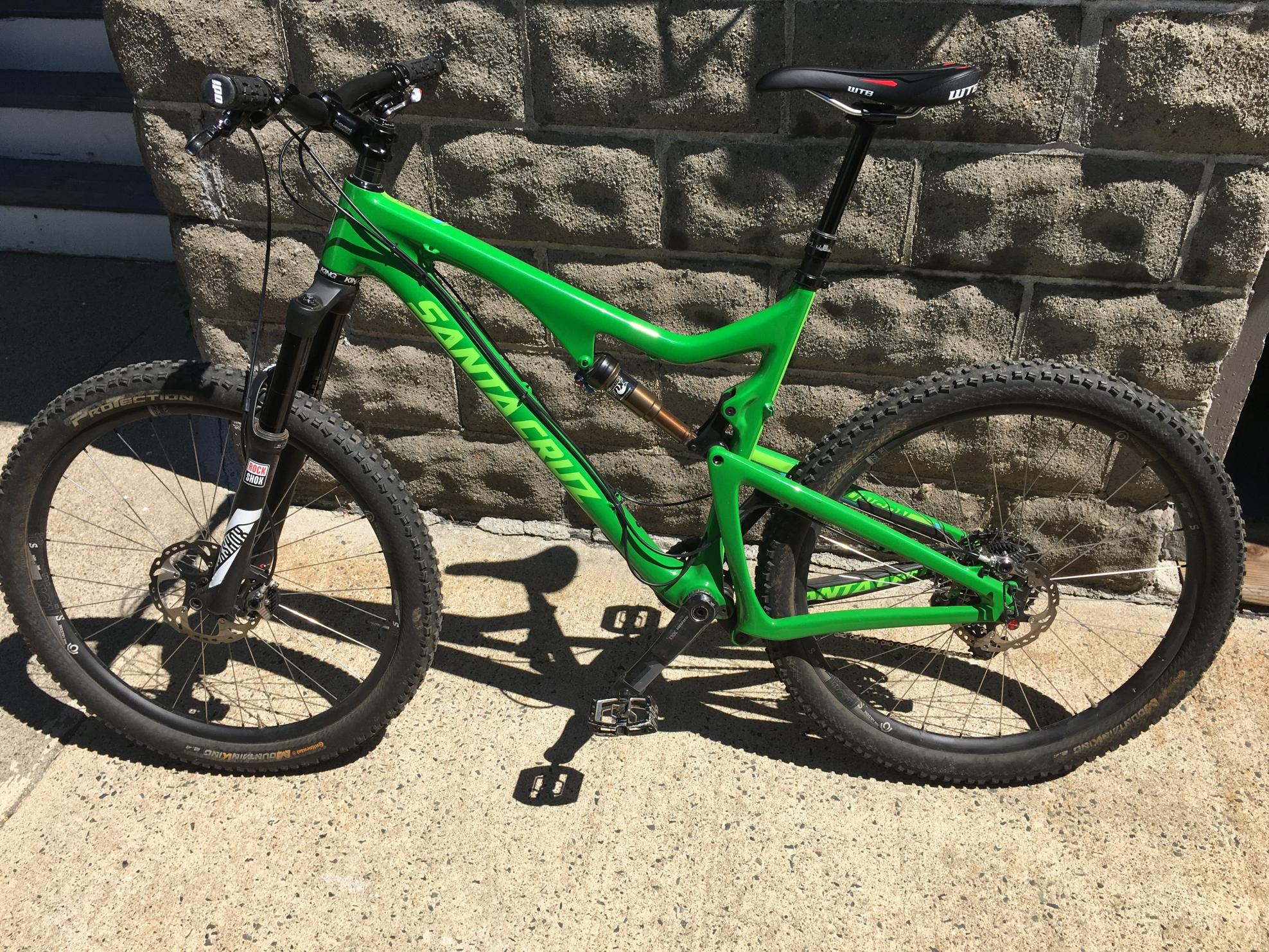 2015 Santa Cruz Bronson Green