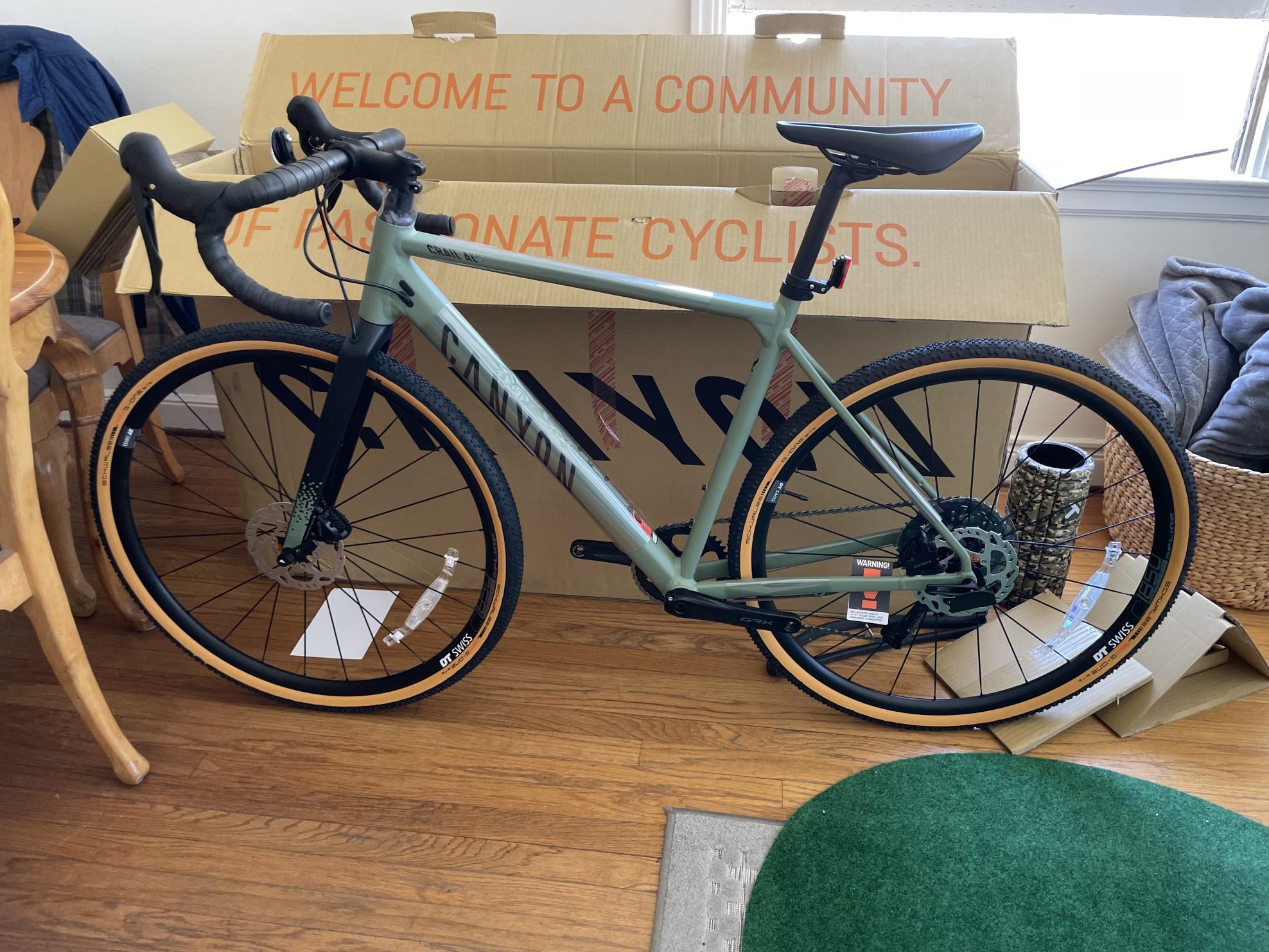 2021 Canyon bicycles Grail AL Green