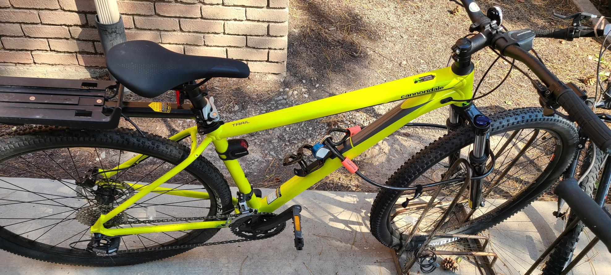 2020 Cannondale Trail 6 Green and Yellow or Gold