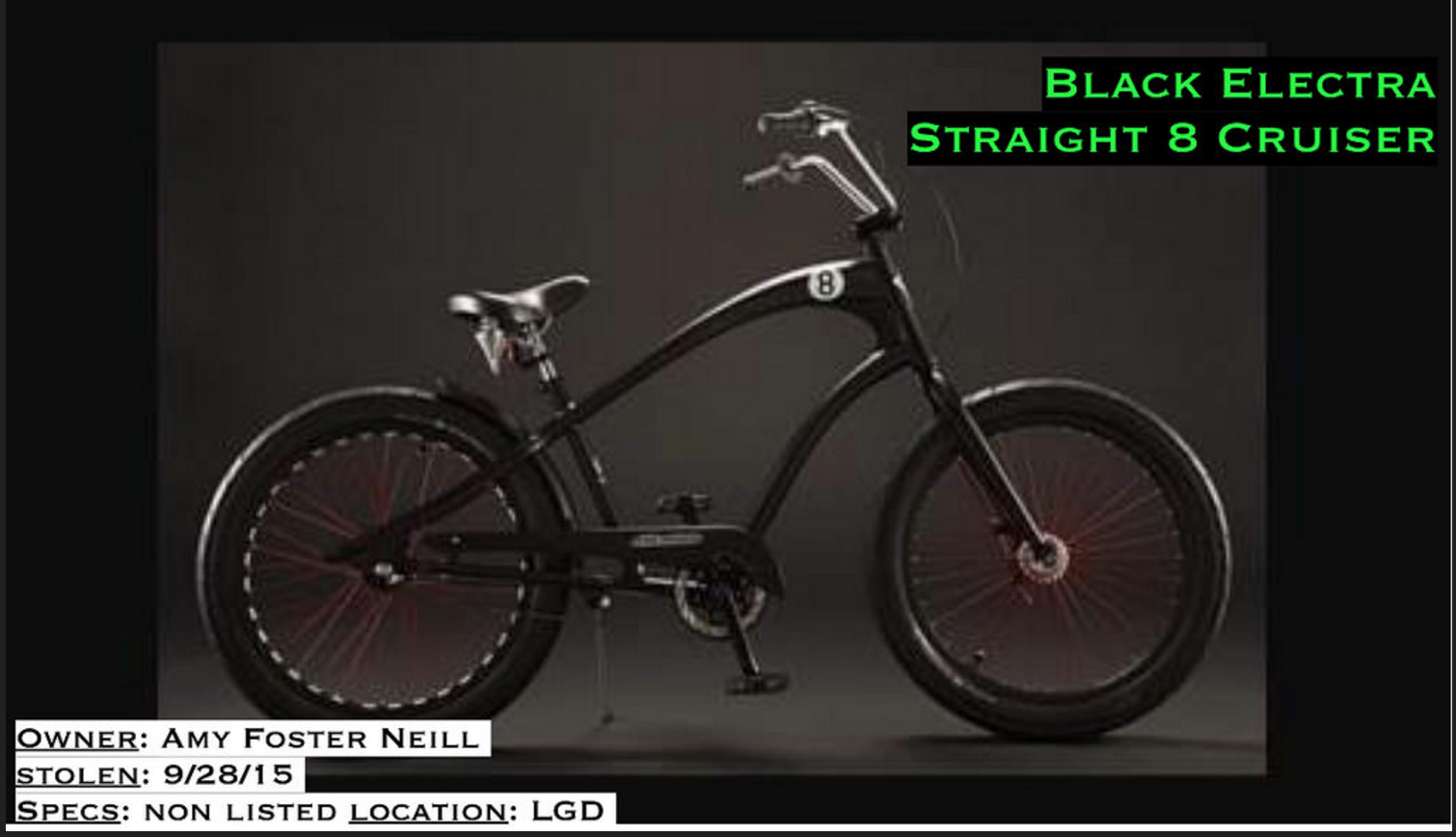 Electra straight 8 cruiser Black