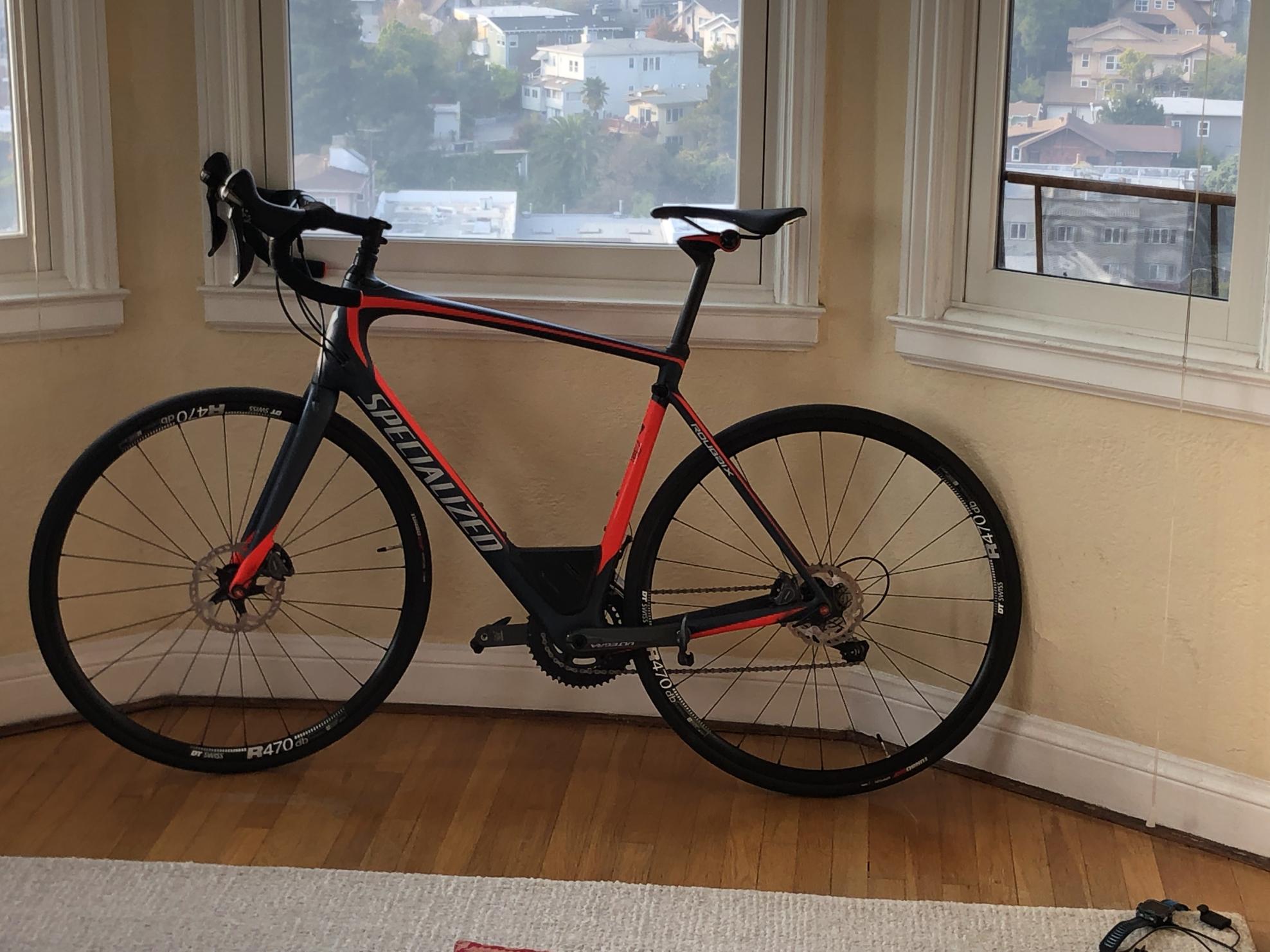 2017 Specialized Roubaix Expert Blue and Orange