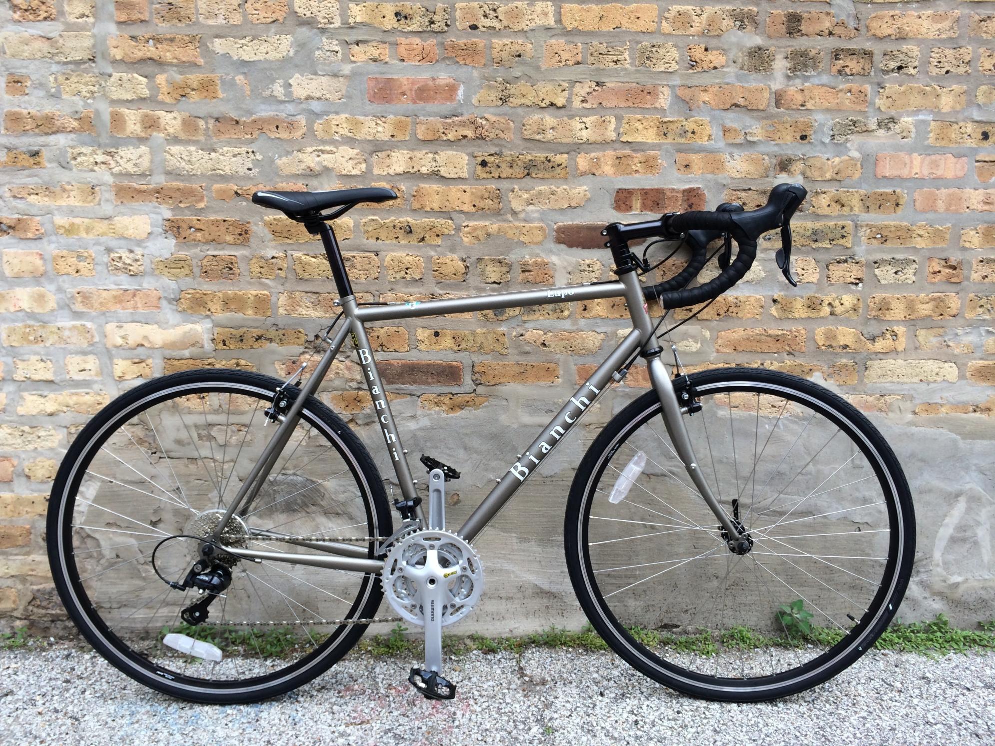 2014 Bianchi Lupo Silver or Gray