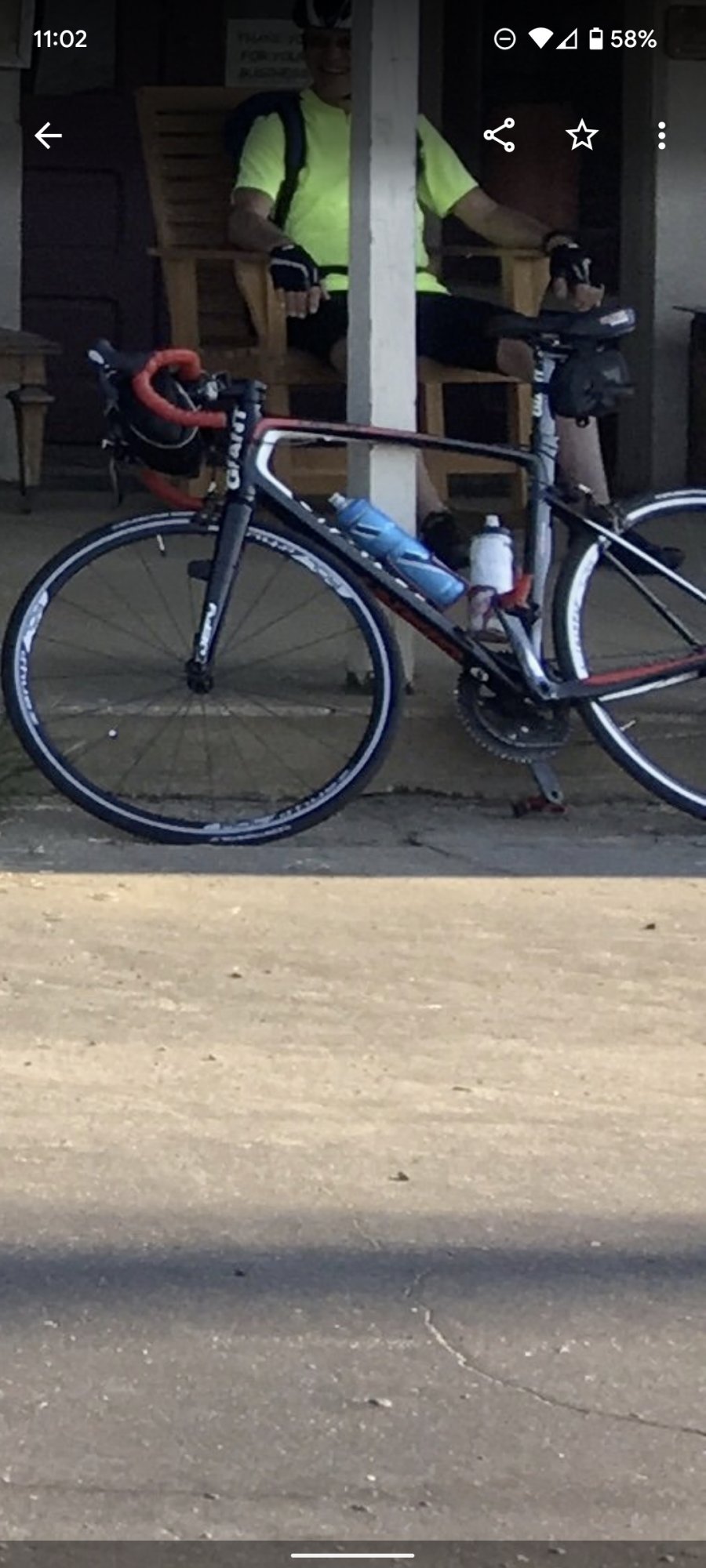 2012 Giant defy advanced Black, Red, and White