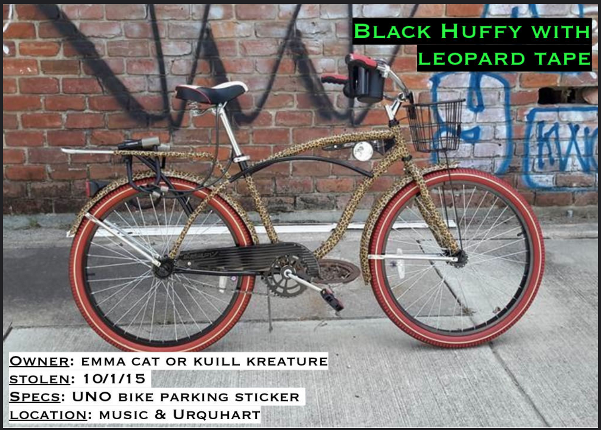 Huffy Cruiser Stickers tape or other cover-up