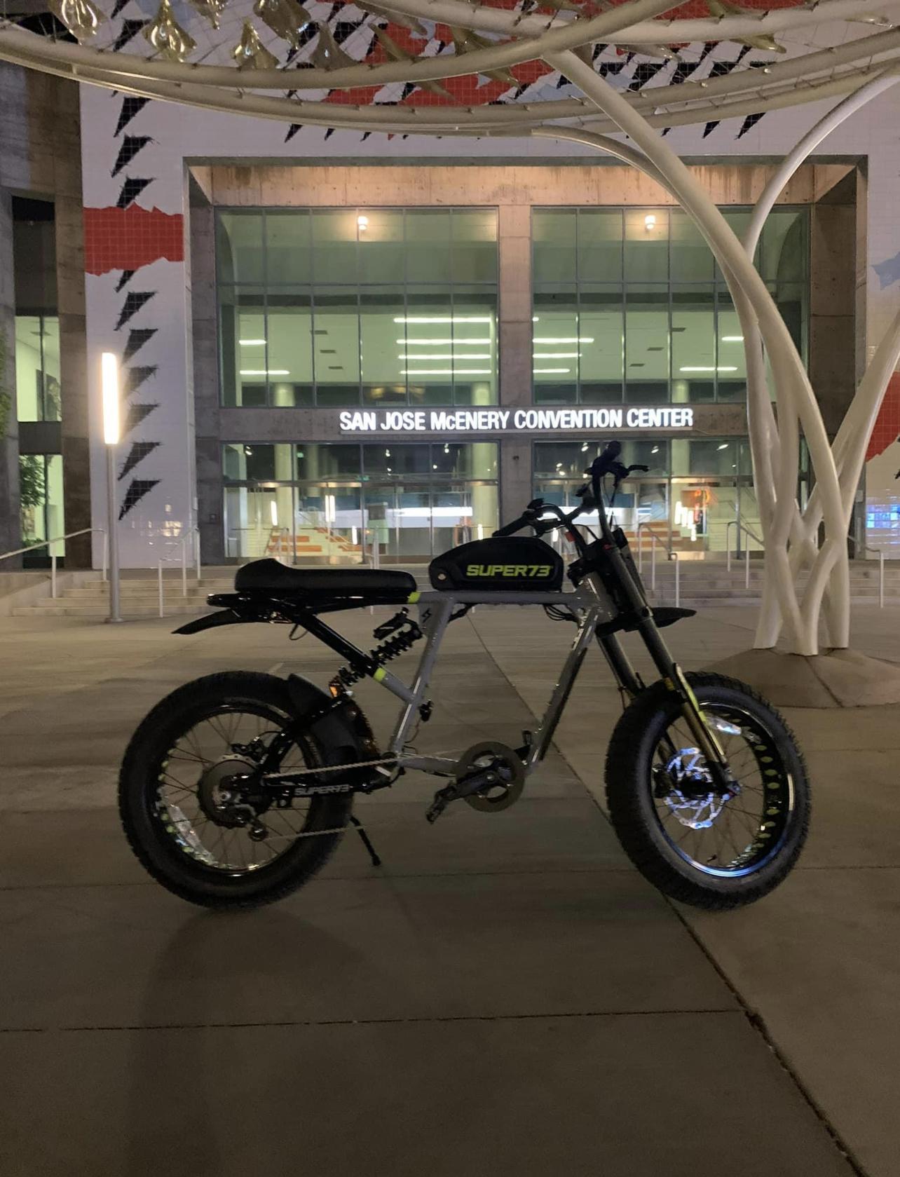 2020 Other Super 73 Rx Silver, gray or bare metal and Yellow or Gold