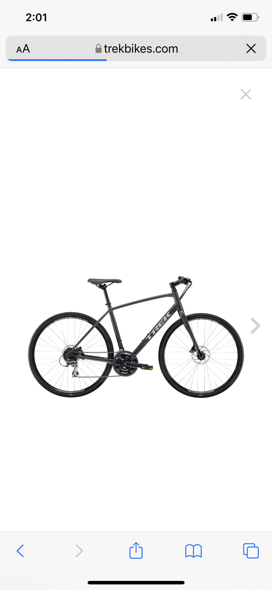 2019 Trek FX2 Hybrid Black