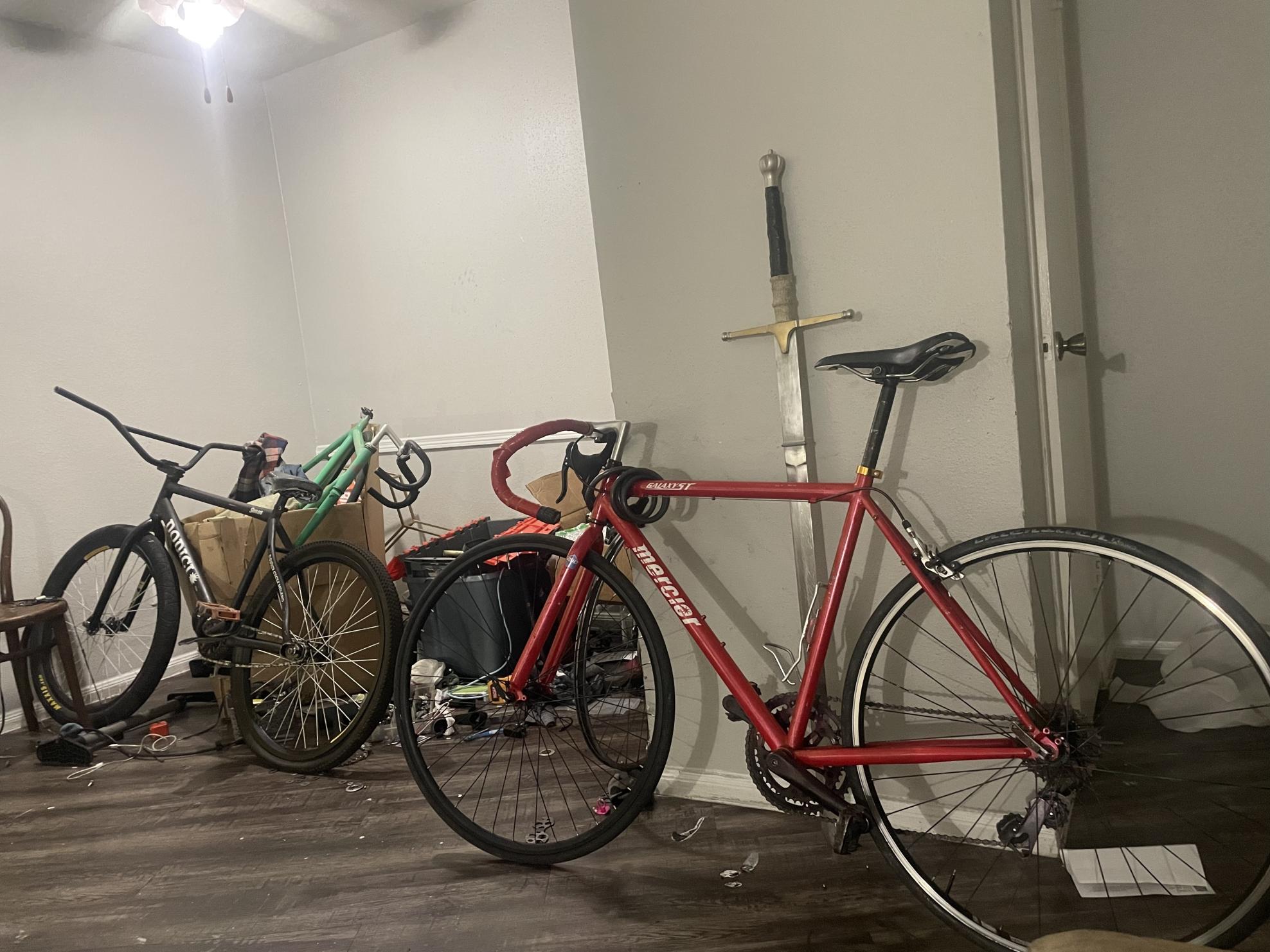 Mercier Galaxy ST Red and White
