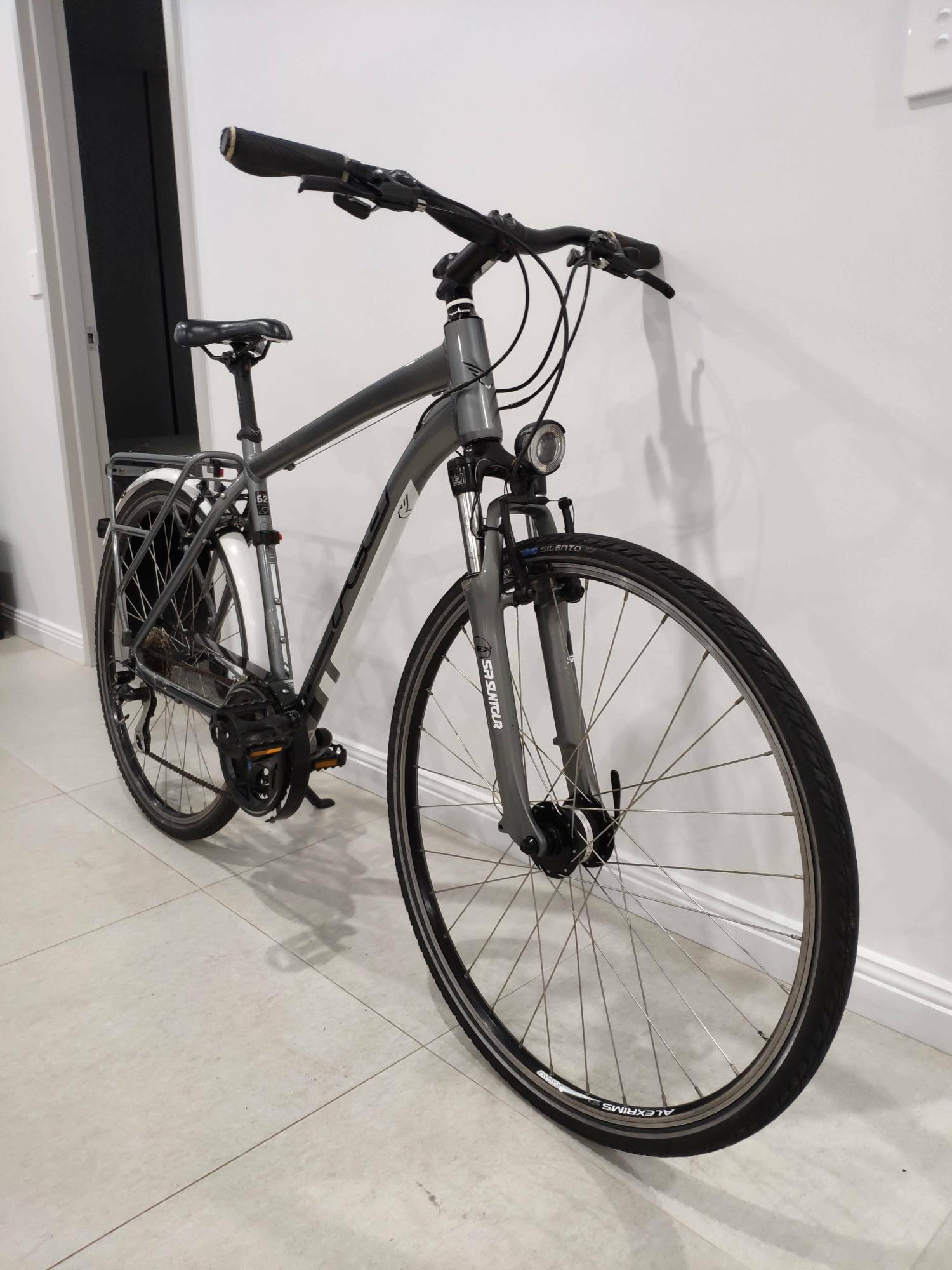 2014 Felt QX 70EQ Men's Silver, gray or bare metal