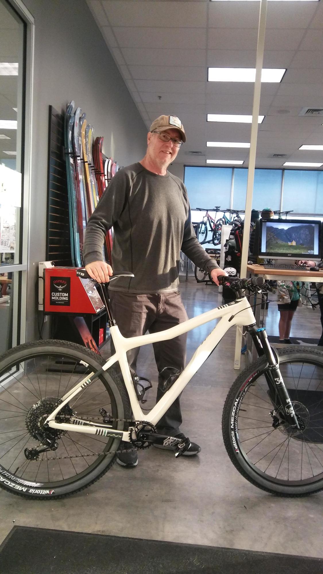 2018 Ibis Ibis DV9 mountain bike frame White