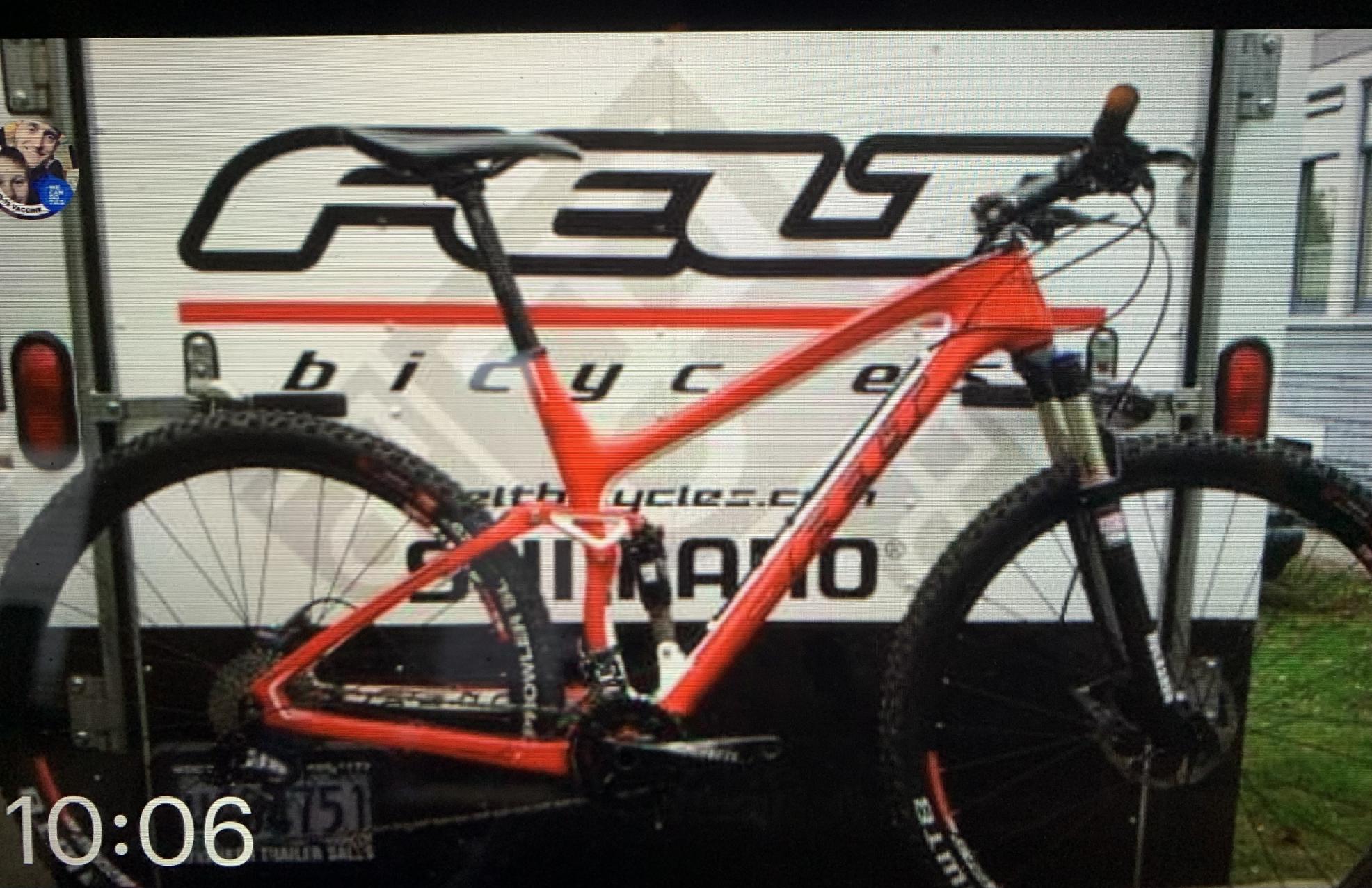 2013 Felt Edict Nine 3 Red