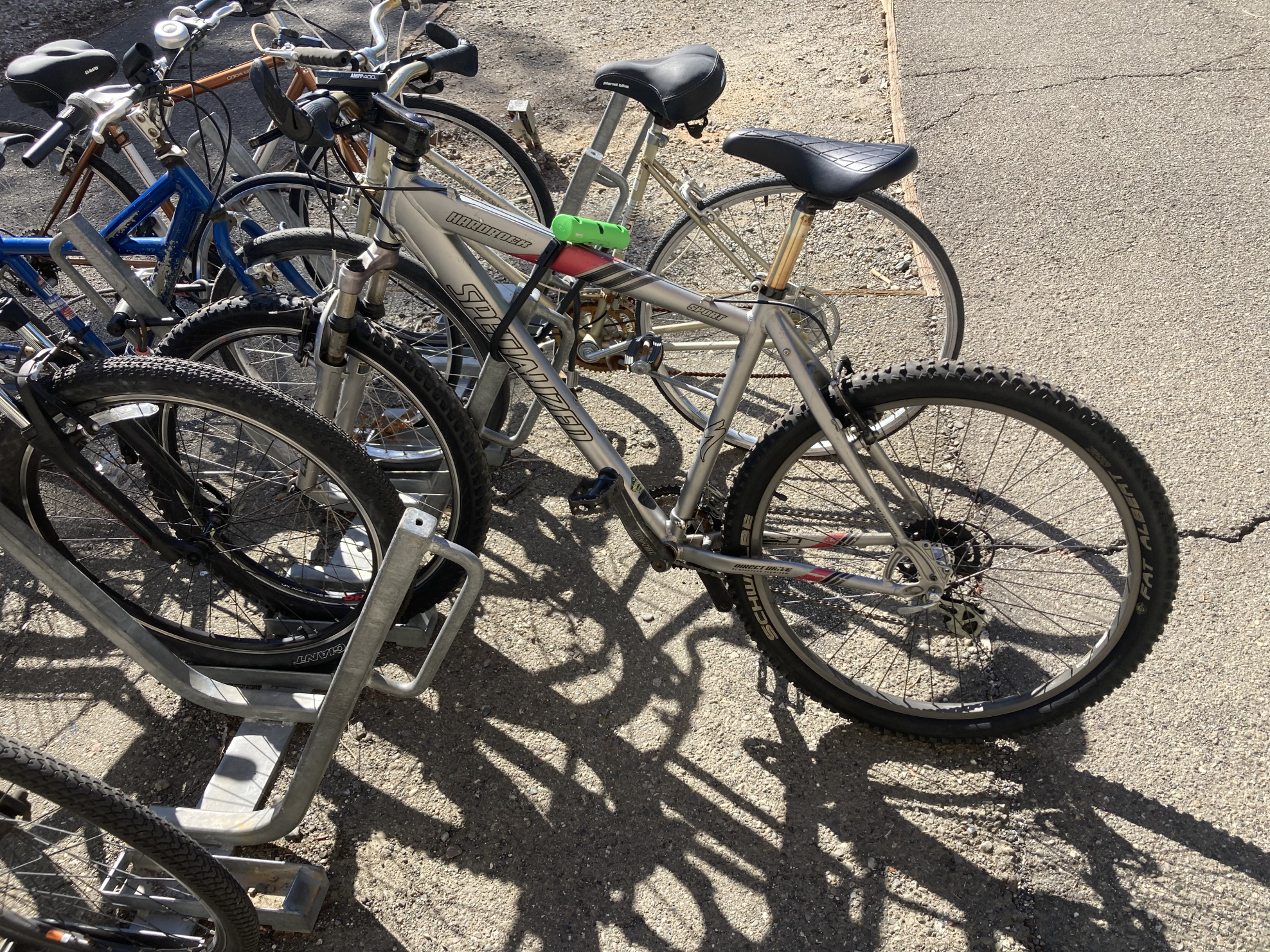 Specialized Hardrock Silver, gray or bare metal