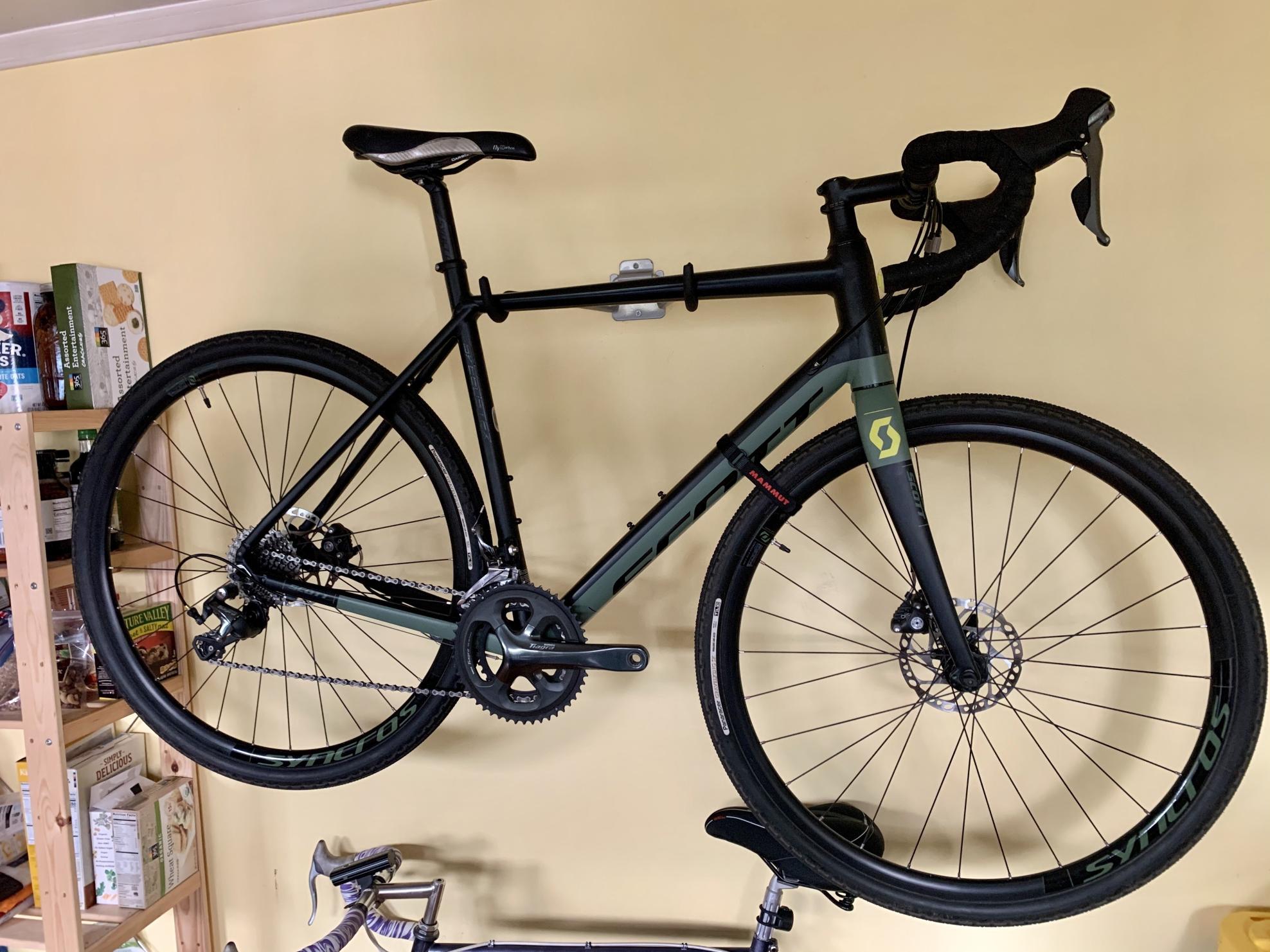 2018 SCOTT Speedster Gravel 20 Disc Black and Green