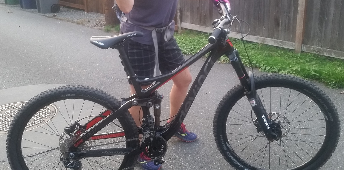 2015 Devinci Troy Carbon XP Black