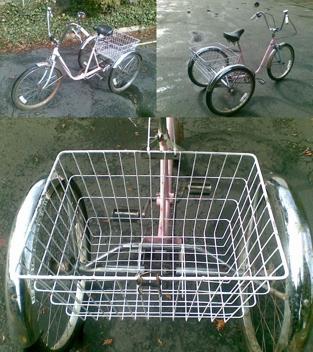 Unknown adult tricycle  Pink