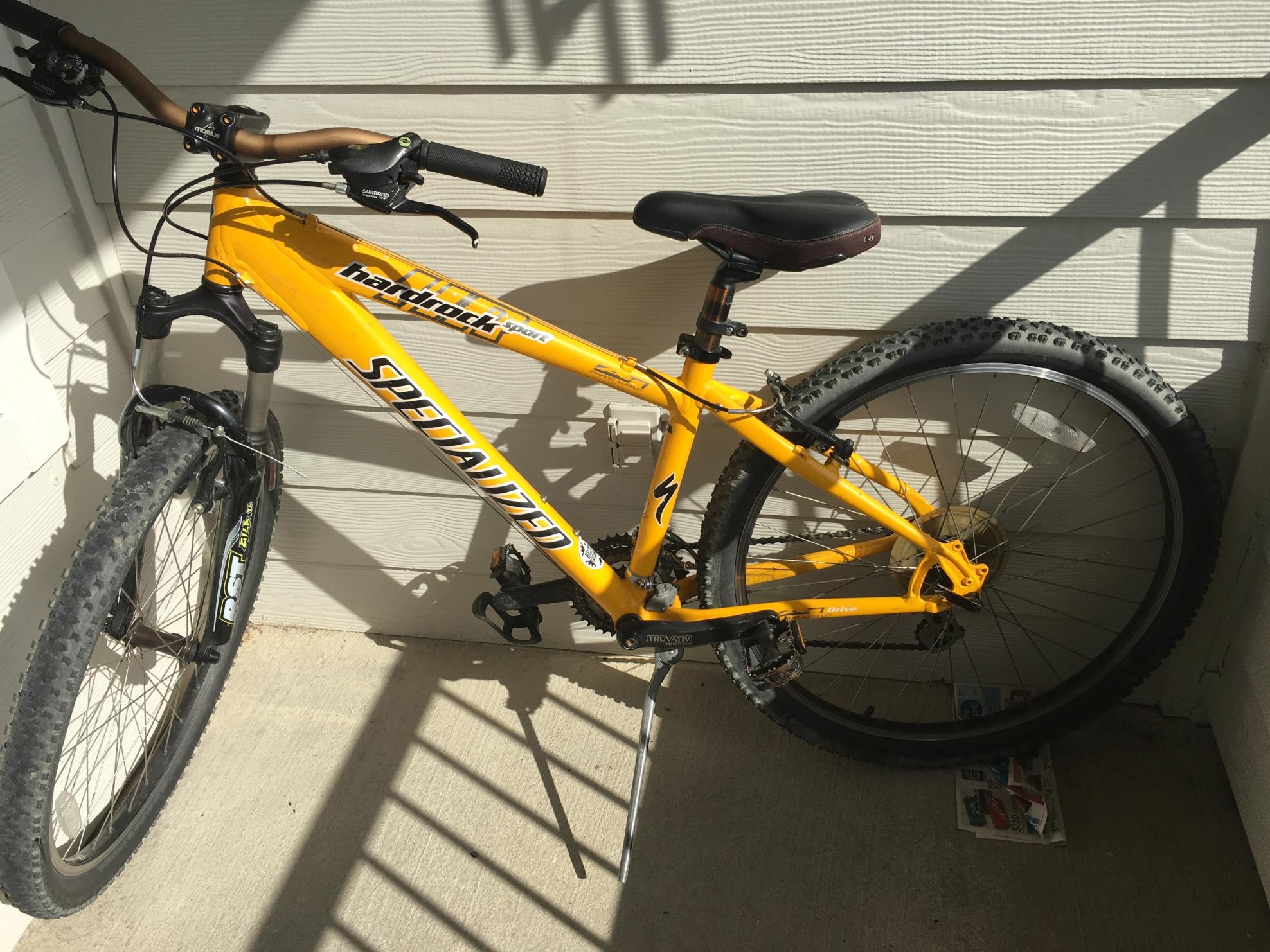 2008 Specialized Hardrock Sport Yellow or Gold