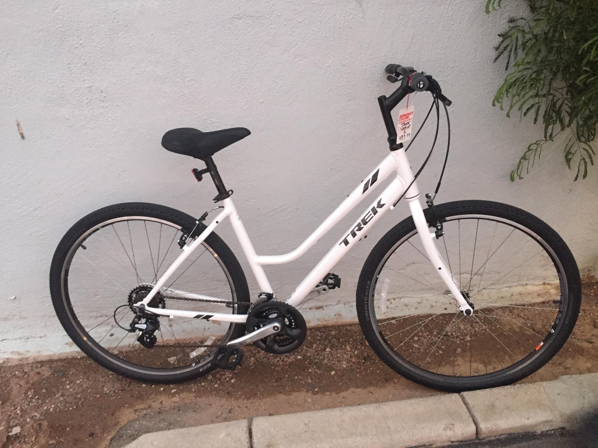 Trek Vorvel model, 19 inch frame White