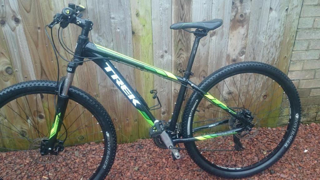 2015 Trek 24 Green and Black