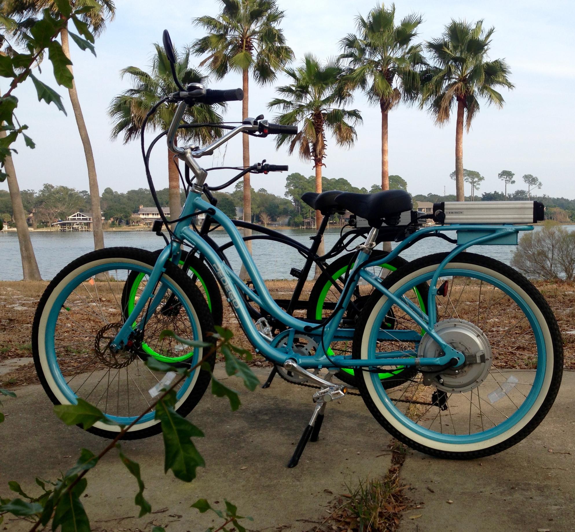 2012 Pedego Step through comfort cruiser Blue