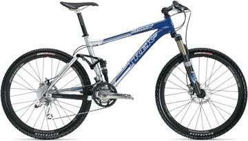 2007 Trek Top Fuel 8 Silver or Gray and Blue