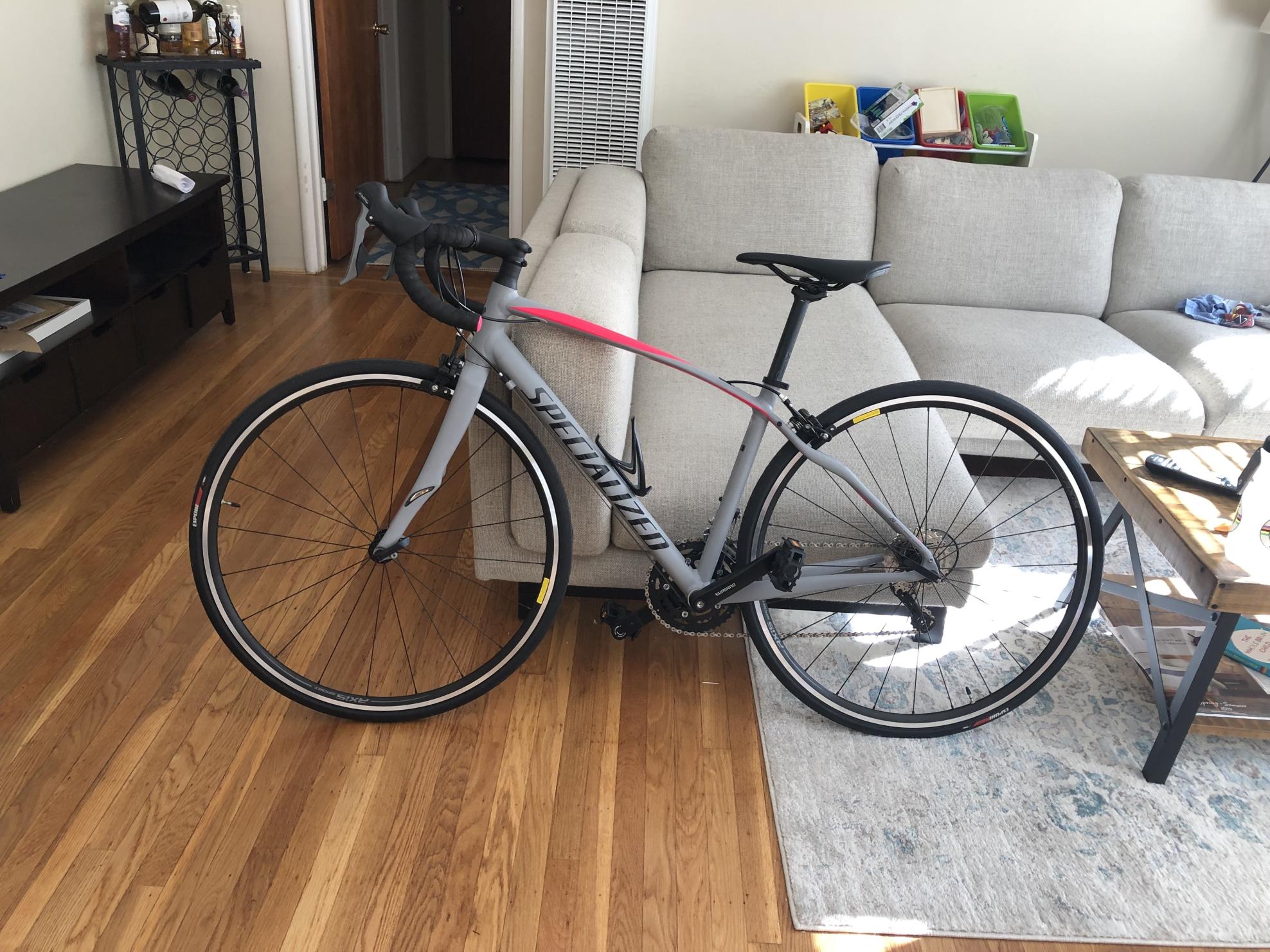 2019 Specialized Dolce 51cm Silver, gray or bare metal