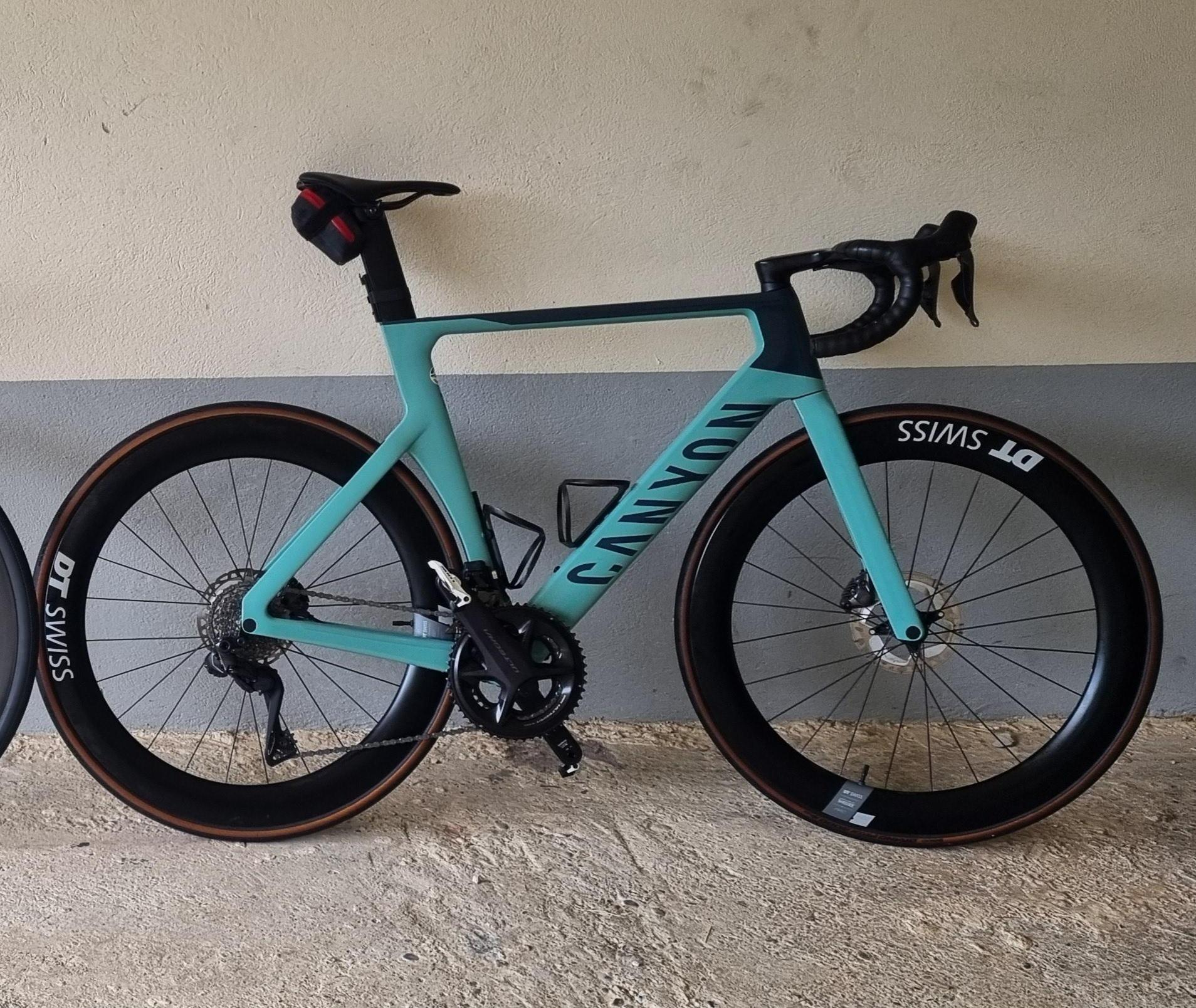 2024 Canyon bicycles Aeroad CF SLX 8 Di2 Green