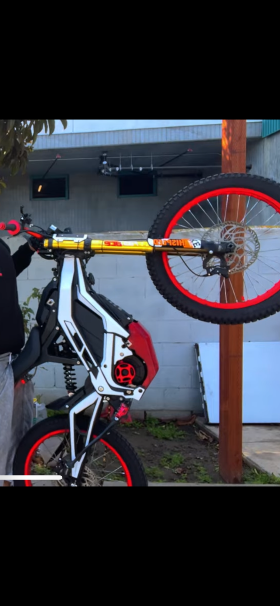 2024 Eride pro SS 2.0 White, Red, and Yellow or Gold