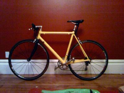 1998 Cannondale CAD 3  Yellow or Gold