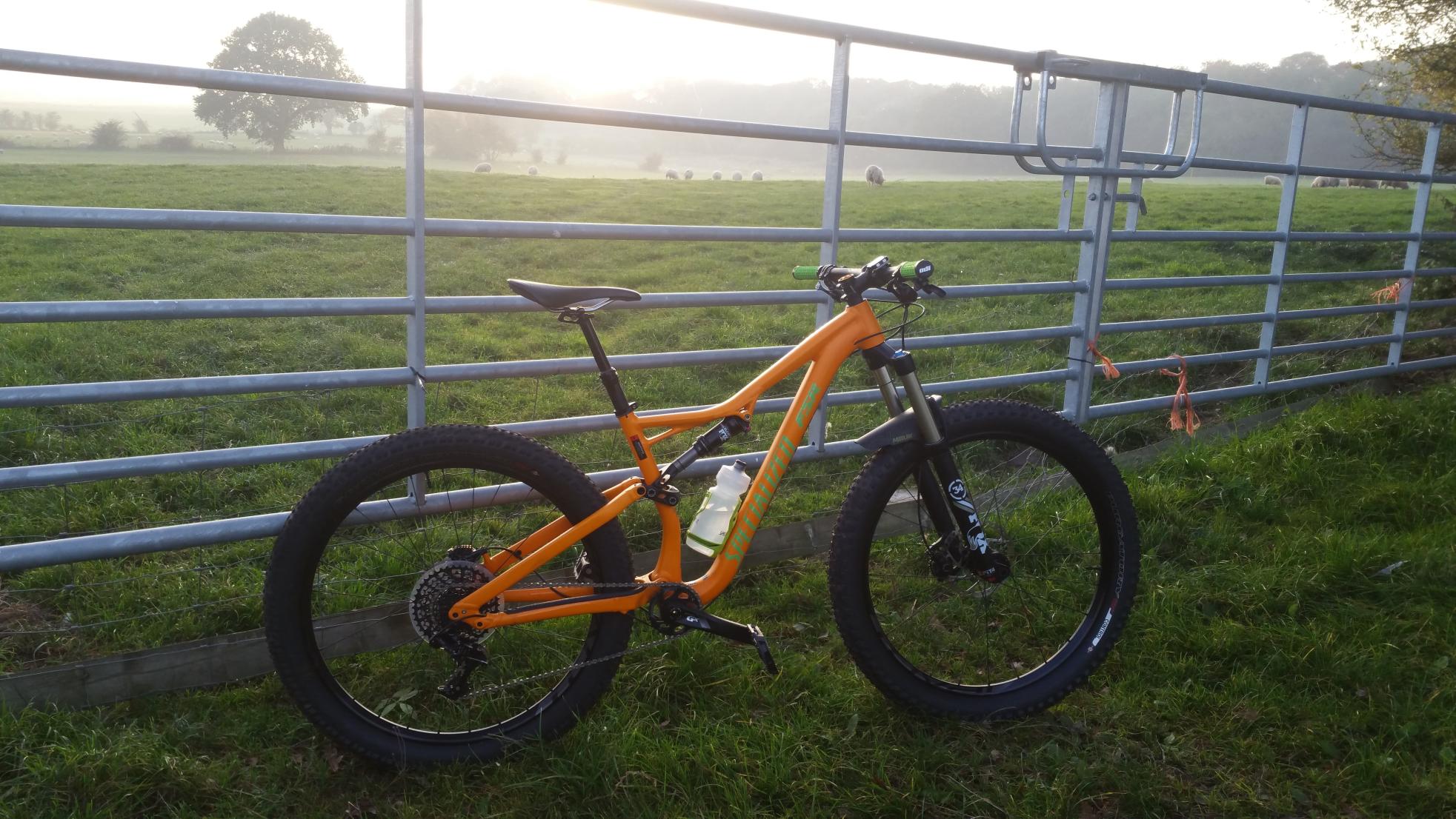 2016 Specialized Stumpjumper fsr Orange