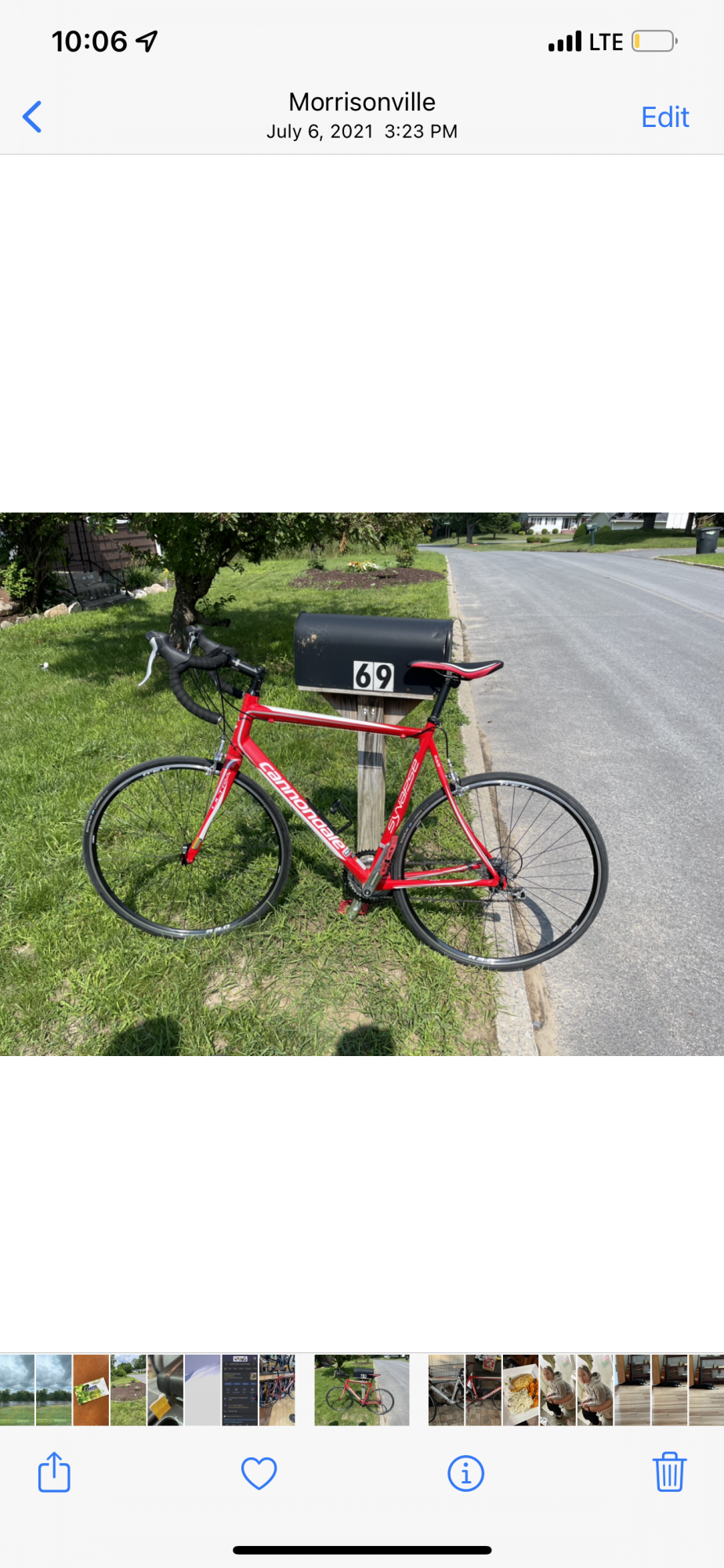 Cannondale Synapse 6 Red
