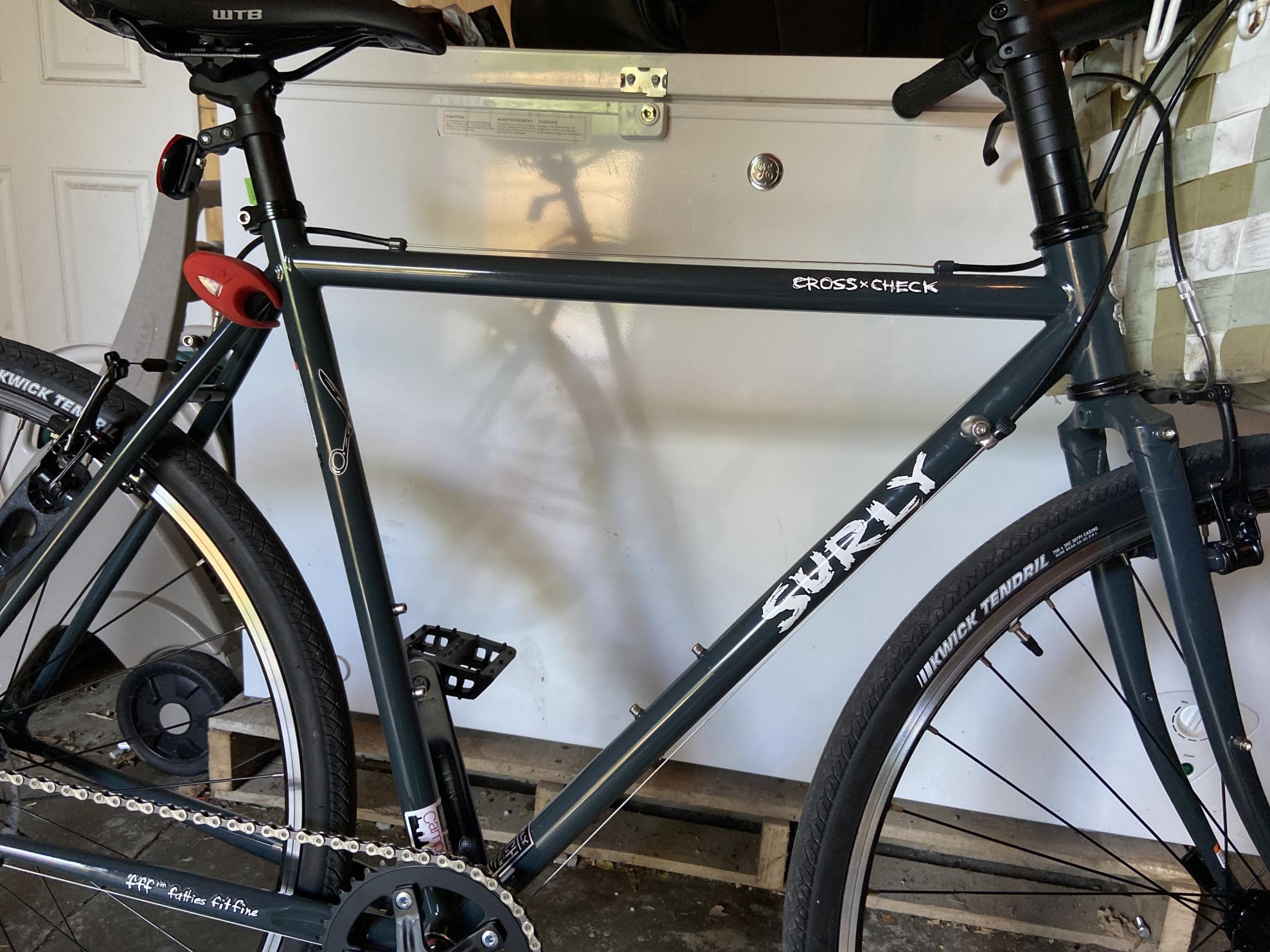 Surly Cross Check BlueGreen Green