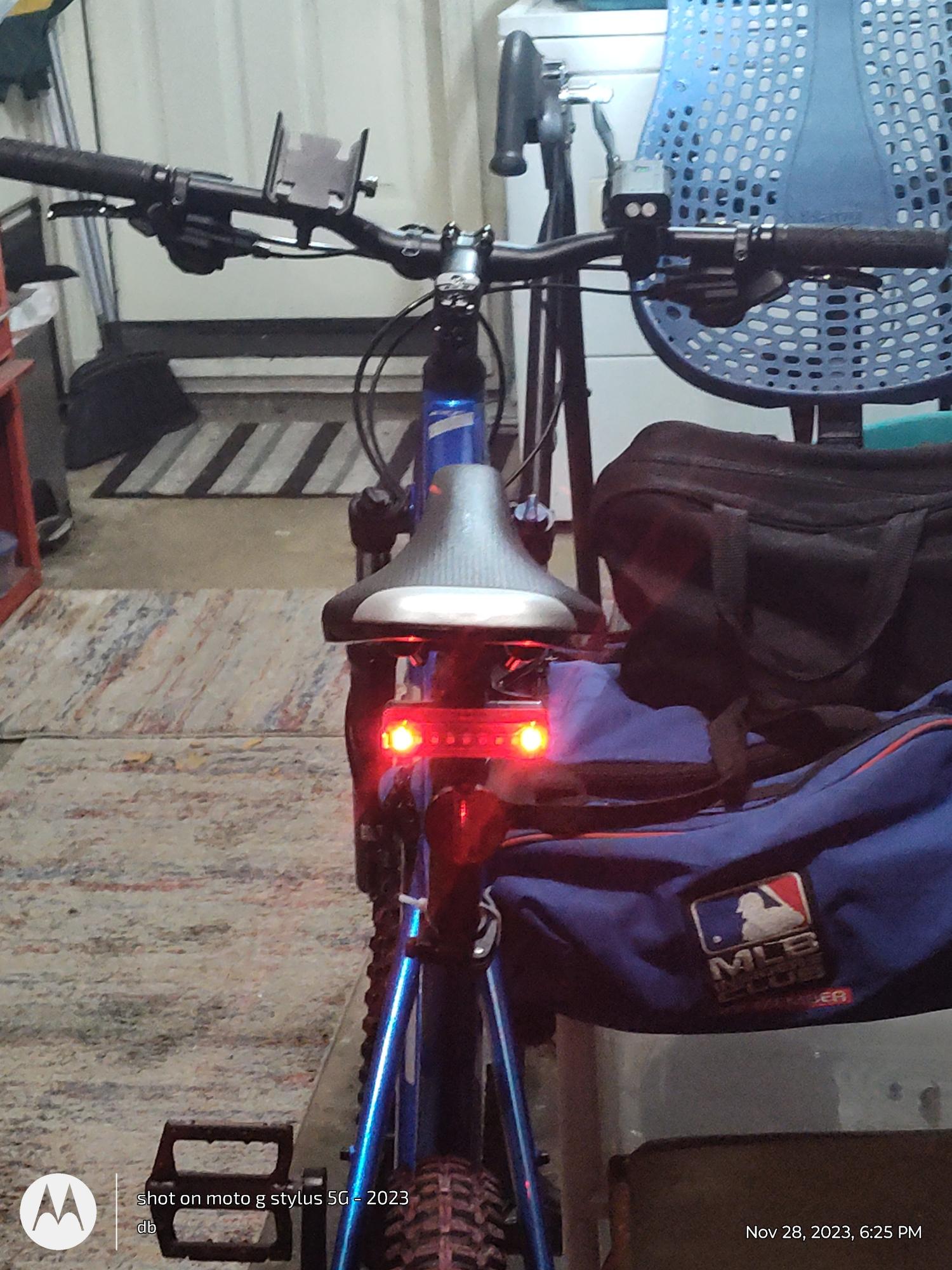 2023 GT Bicycles Avalanche Sport Blue LG Blue and Silver, gray or bare metal