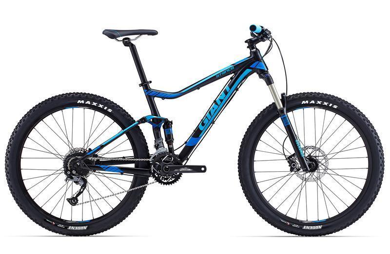 2015 Giant Stance 27.5 2  Black and Blue